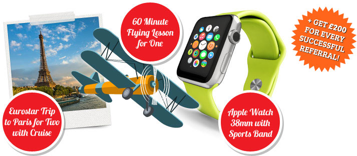 Refer a Friend Before Xmas and Win 1 of 3 Top Prizes!